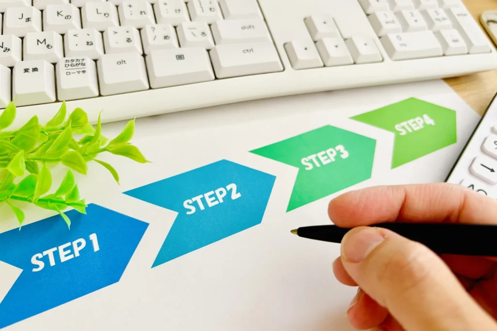 4つのステップアップ